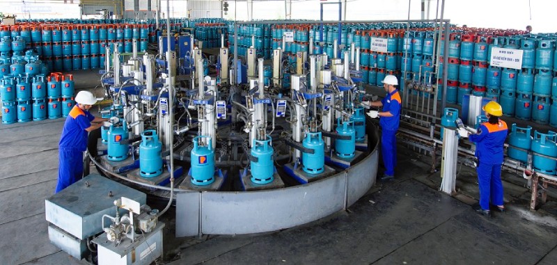 Binh gas Petrolimex 12kg chinh hang 2