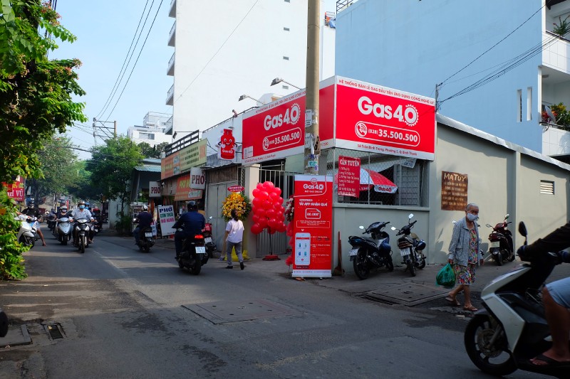 cửa hàng gas Q. Bình Thành - Gas4.0 Trần Bình Trọng