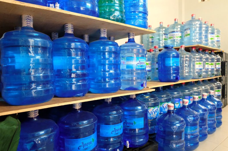 Sản phẩm nước uống 20L tại cửa hàng Gas4.0 Phạm Thế Hiển