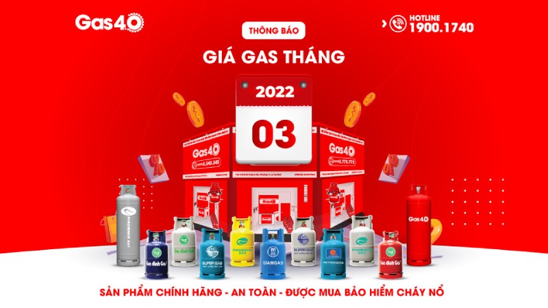 Gia gas thang 3-2022 tang 3.500 dong/kg
