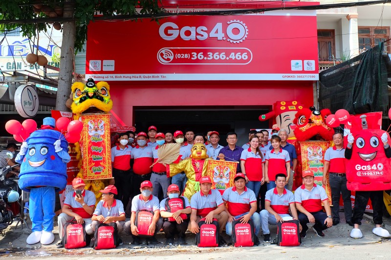 Khai trương cửa hàng gas Gas4.0 Vĩnh Lộc, quận Bình Tân
