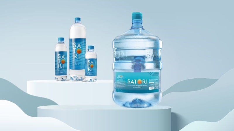 Satori là thương hiệu nước tinh khiết hoàn lưu khoáng